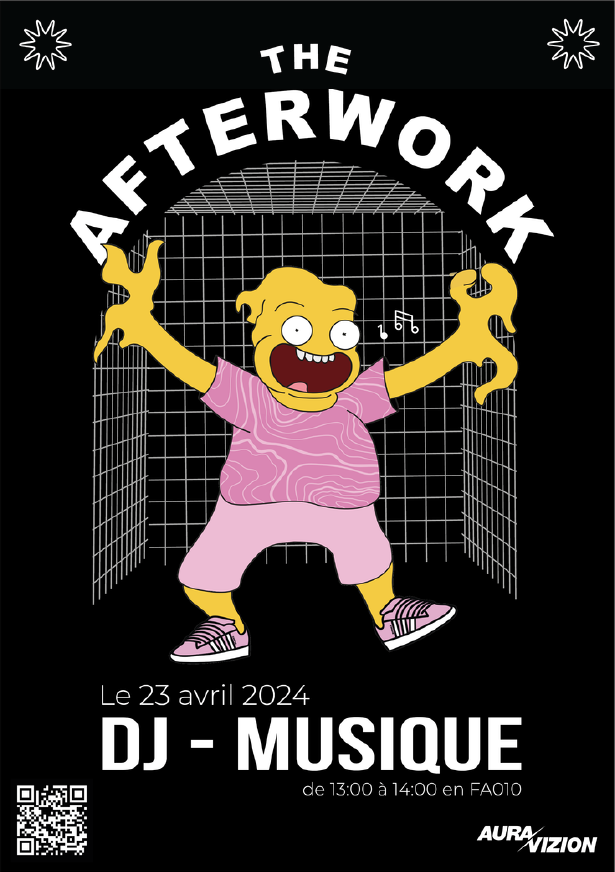 Affiche promotion After Work — Auravizion